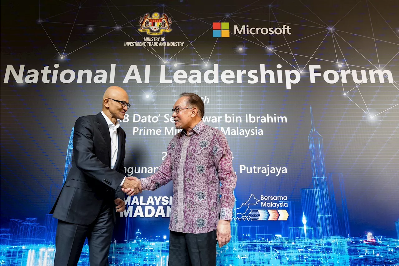 Microsoft invest RM10.5B for AI and Cloud in Malaysia