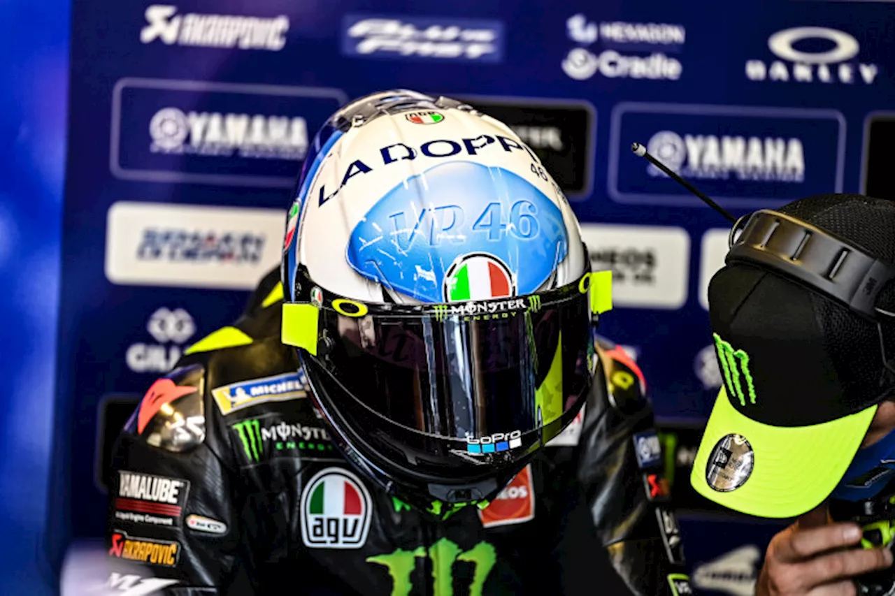 Valentino Rossi: «Müssen die Zähne zusammenbeißen»