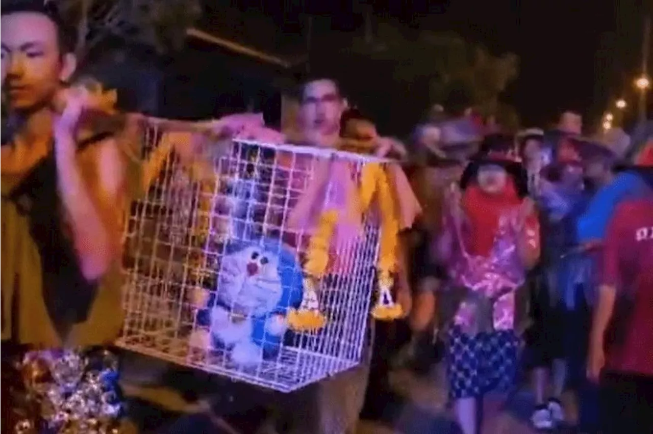 Thai villagers turn to anime character Doraemon for rain-making ritual