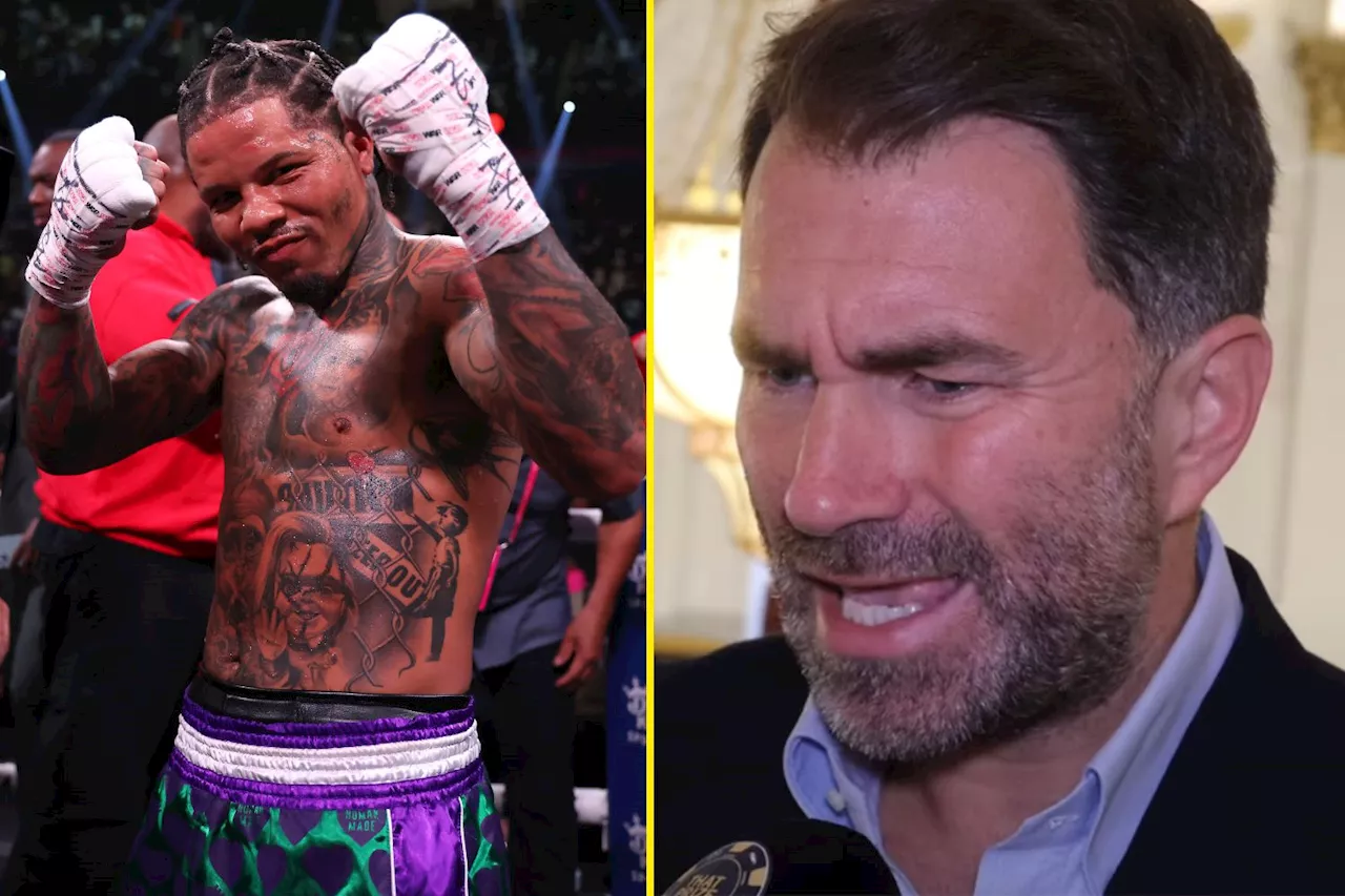 – Eddie Hearn rips into Gervonta Davis after bizarre comments on Ryan Garcia’s failed drug...