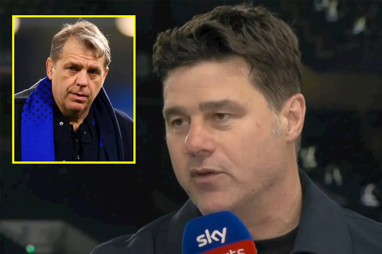 – Mauricio Pochettino gives awkward interview as fans believe time at Chelsea is up...