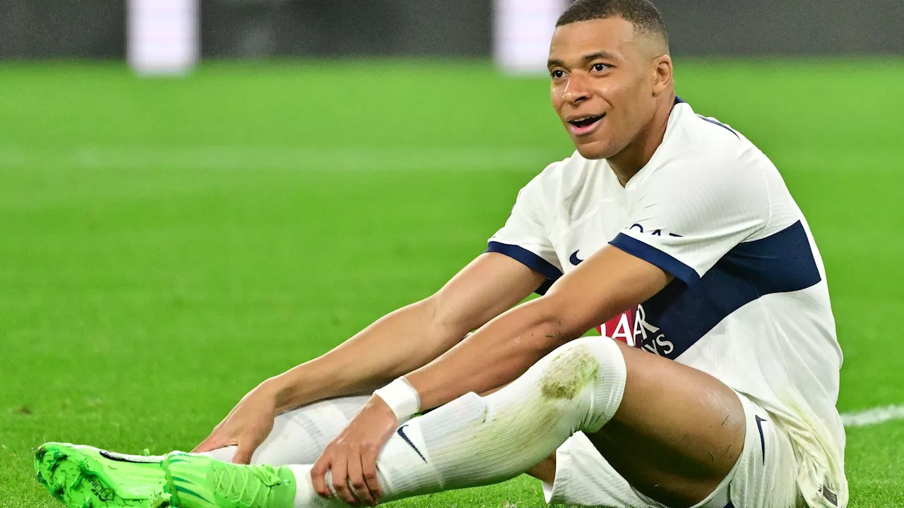 PSG team bus leaves Borussia Dortmund without Kylian Mbappe after Champions League semi-final defeat...