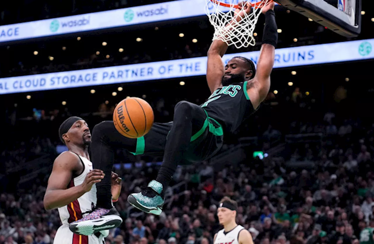 Boston Celtics crush Miami Heat to progress in NBA playoffs