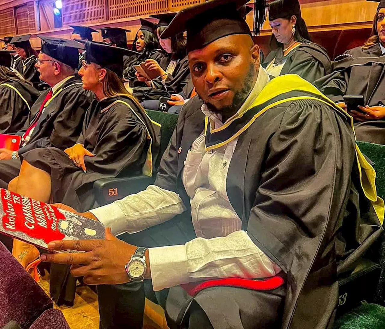 WATCH: Floyd Shivambu takes flak for ‘colonial degree’ after being awarded MSc from university in London