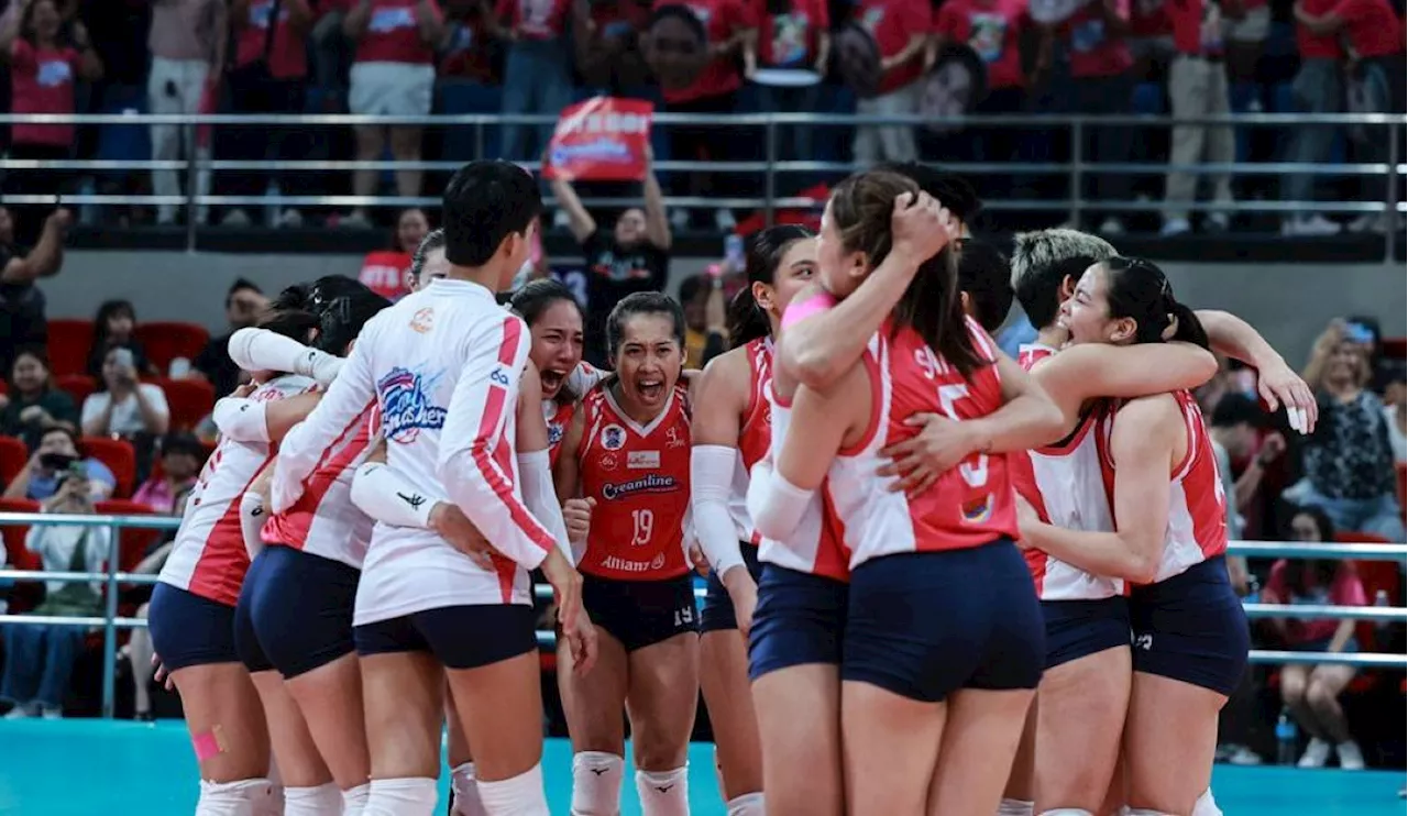 Creamline beats Petro Gazz in four hard-fought sets