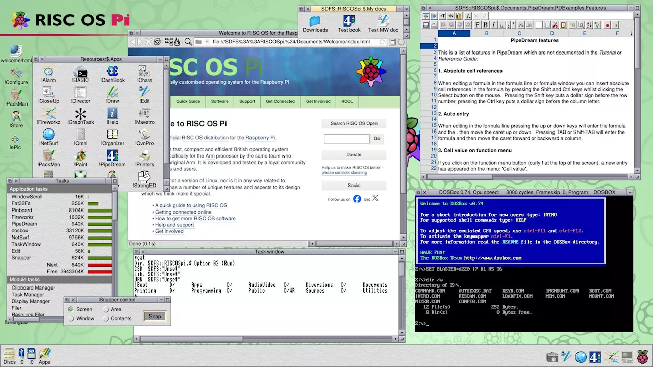 Got an old Raspberry Pi spare? Try RISC OS. It is, literally, something else