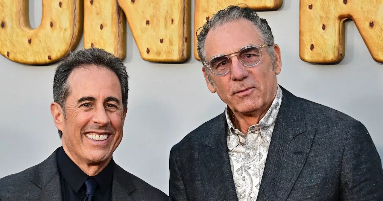 Michael Richards Reunites With Jerry Seinfeld At 'Unfrosted' Premiere