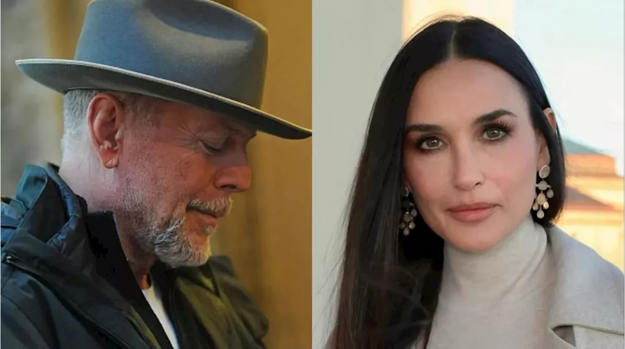 Preocupación por la salud de Bruce Willis: aseguran que Demi Moore se prepara para su emotivo adiós