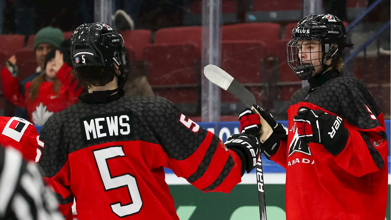 Canada set to face Latvia in U18 quarter-finals at 12:45pm ET on TSN