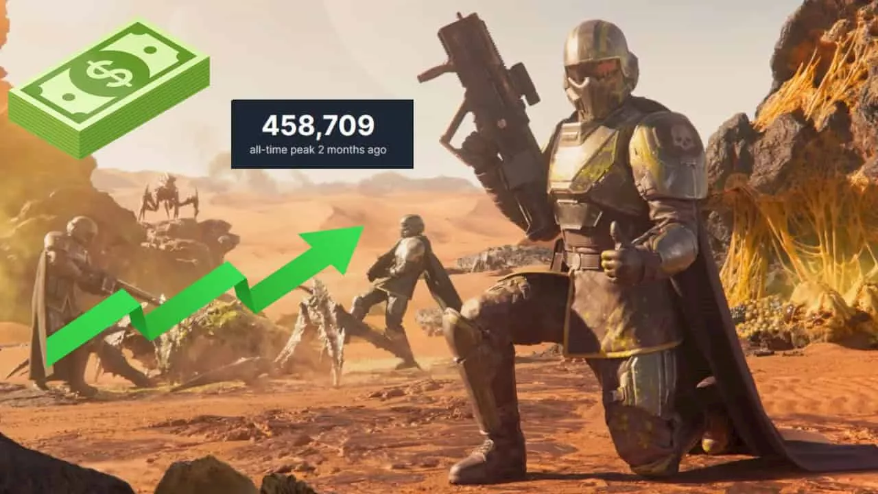 Helldivers 2 is the best selling game of 2024 so far