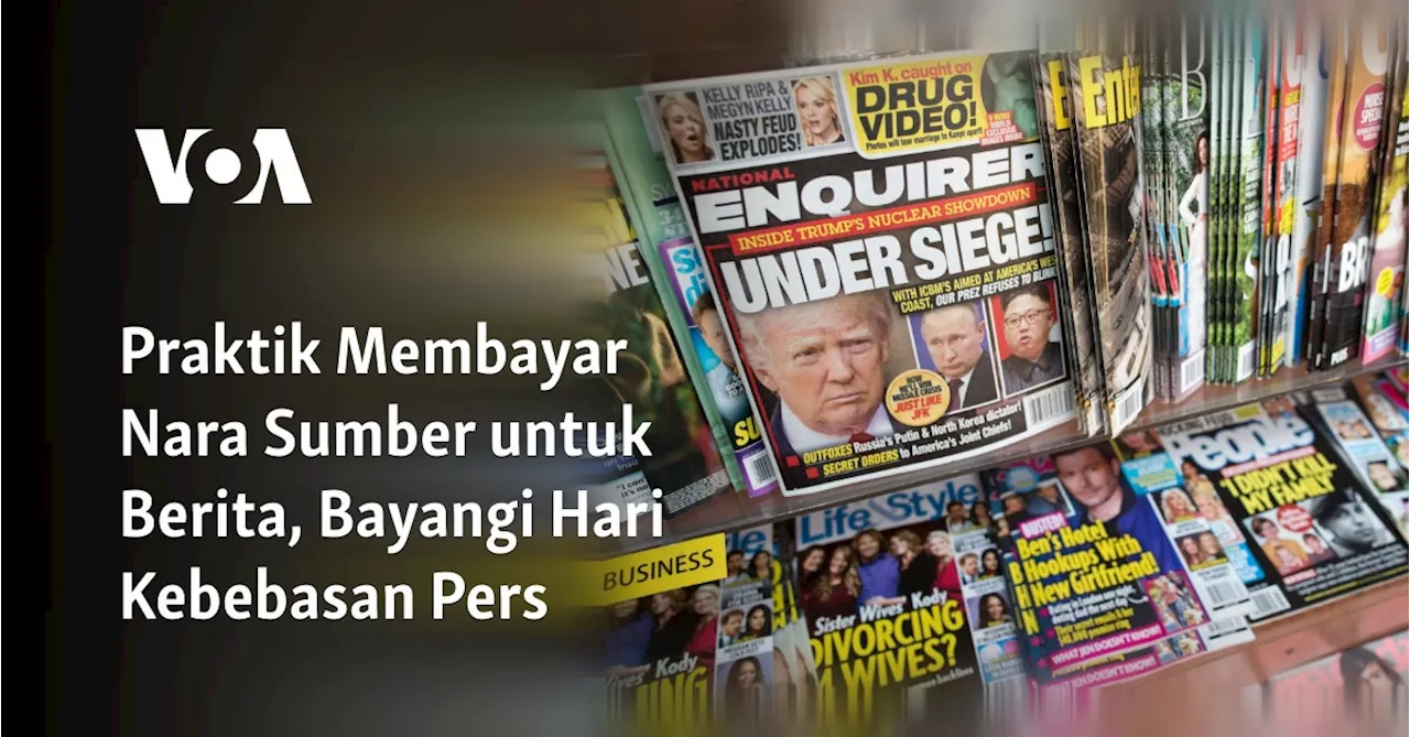 Praktik Membayar Nara Sumber untuk Berita, Bayangi Hari Kebebasan Pers