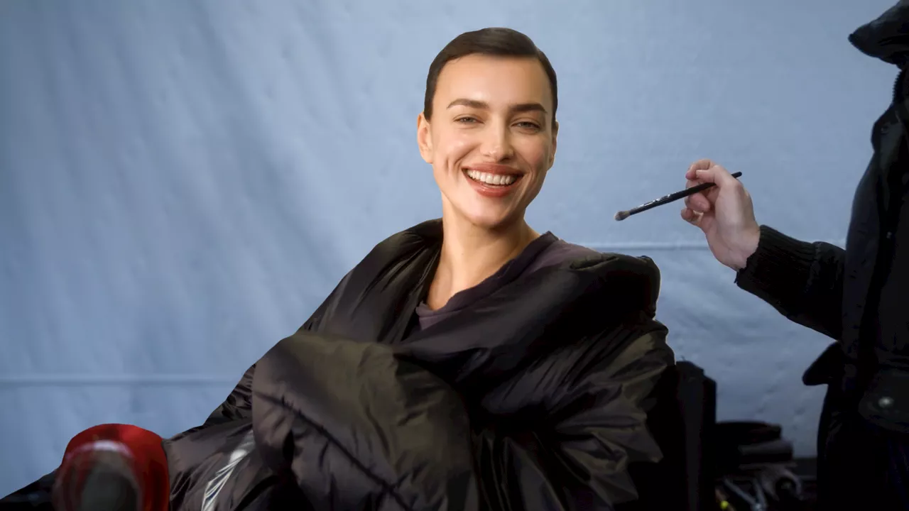 Sul Set con Irina Shayk: il video backstage della cover di Maggio 2024 di Vogue Italia