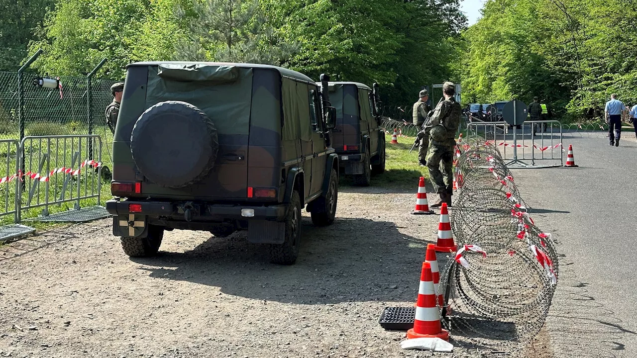 Reservisten üben für den Ernstfall