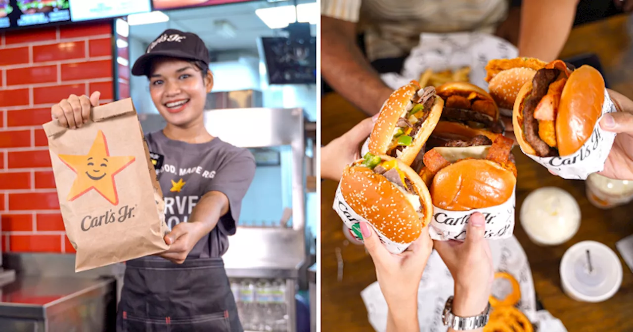 Free Burgers For a Year?! M'sians Can't Miss the Launch of Carl's Jr.'s New Outlet at AEON MALL Shah Alam!