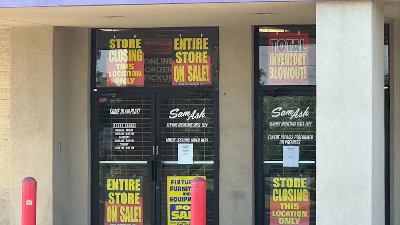 Report: Legendary music store chain closing all US locations, including one in Cincinnati