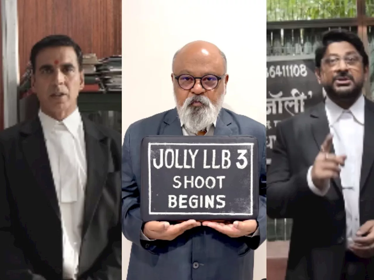 Jolly LLB 3: अक्षय कुमार की अरशद वारसी... खरा जॉली कोण? अभिनेत्यांनी शेअर केला मजेशीर VIDEO