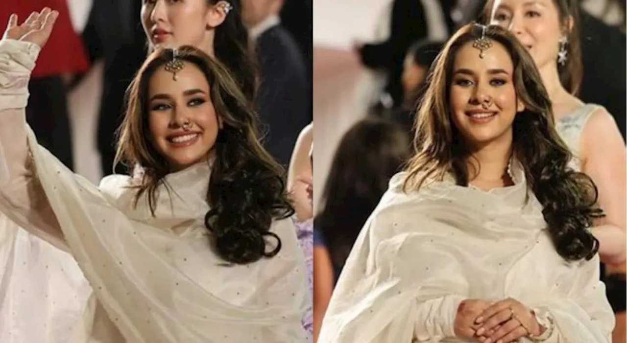 Embracing cultural roots, Sunanda Sharma turns heads at Cannes 2024