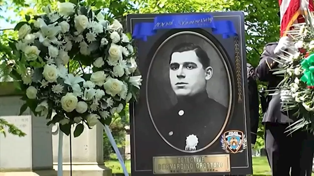 Slain NYPD officer gets proper headstone 100 years after his death