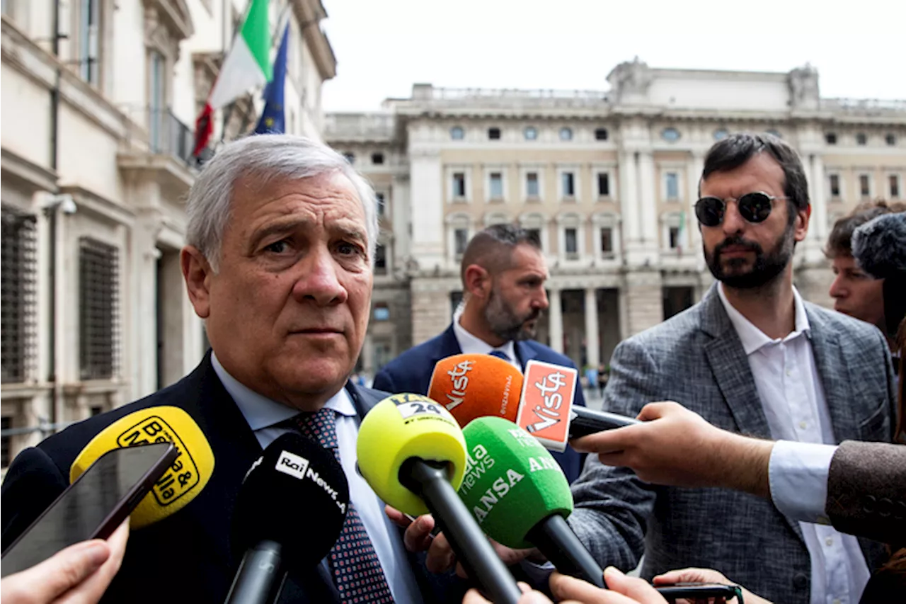 Iran, Tajani lascia Palazzo Chigi dopo l'incontro con Meloni