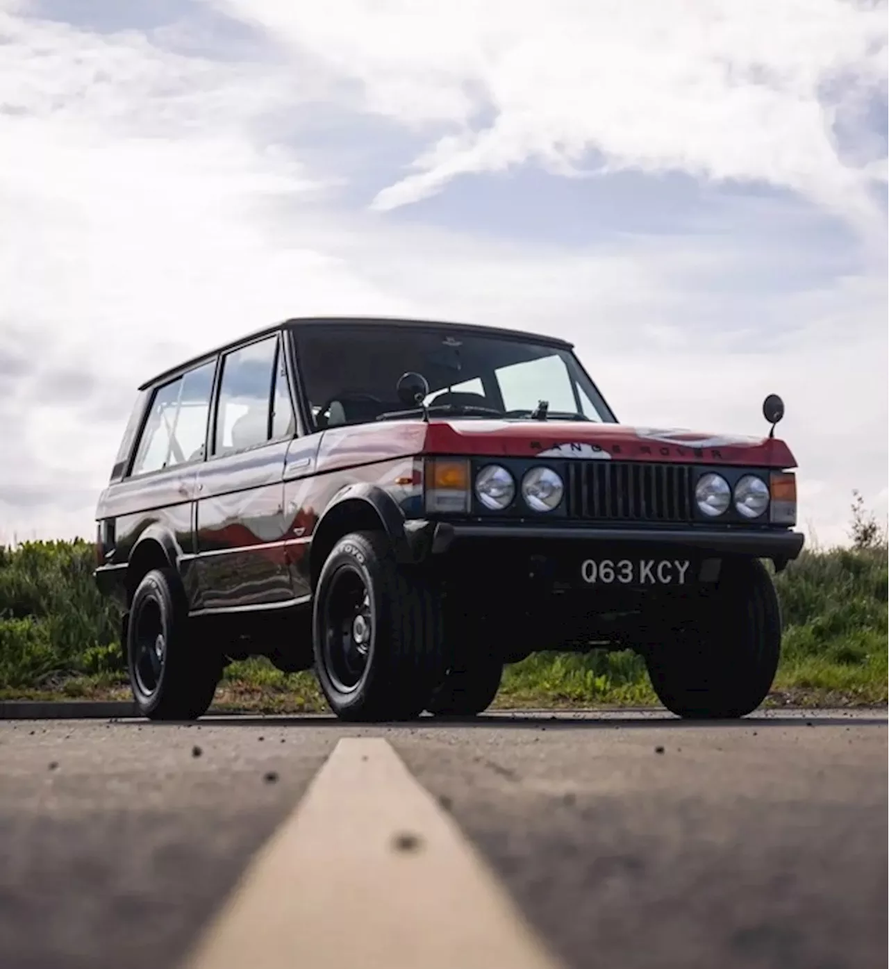 Nel cofano di una speciale Range Rover batte un motore DB7