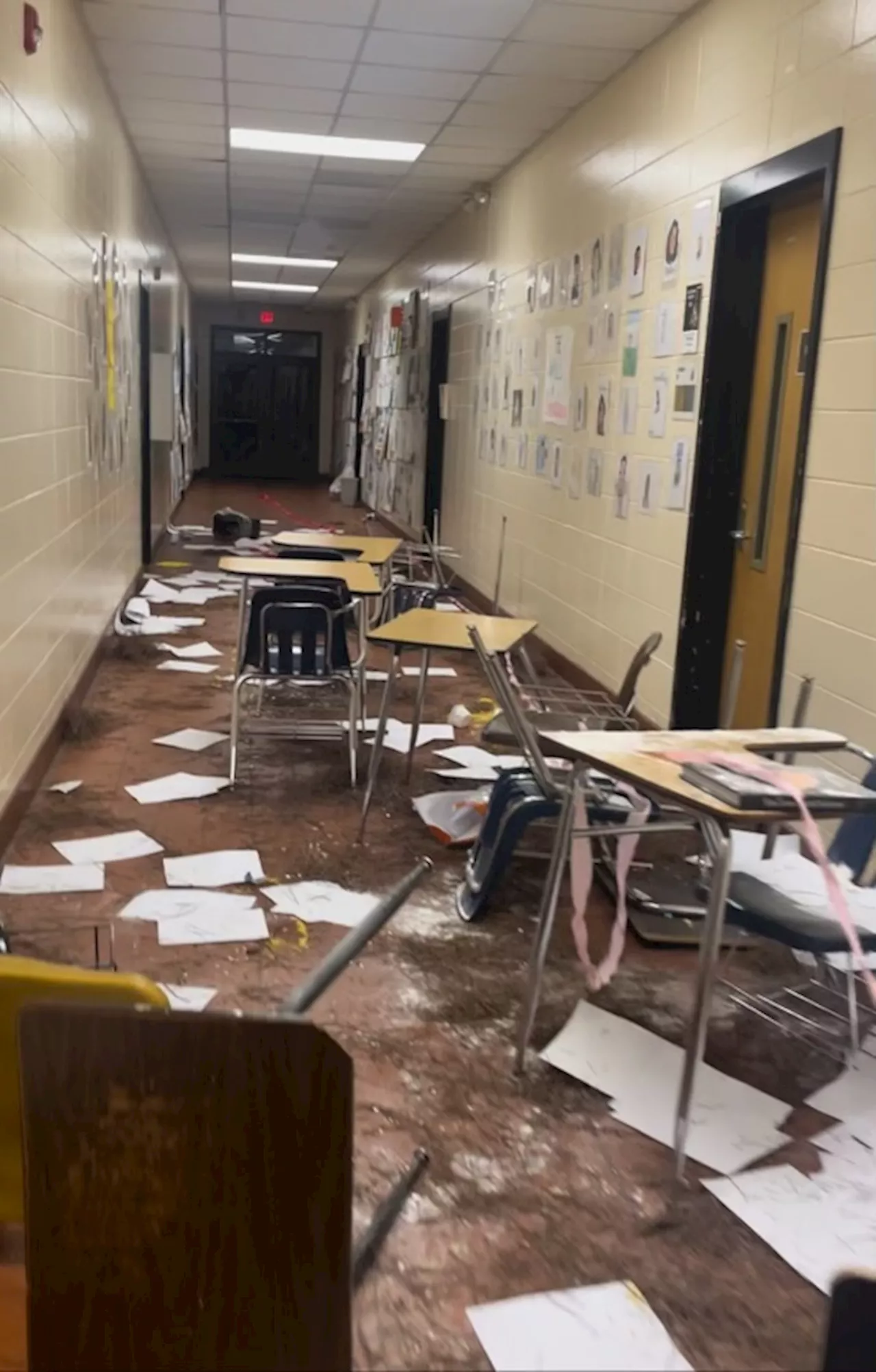 11 students at Wetumpka High School vandalize school during senior prank