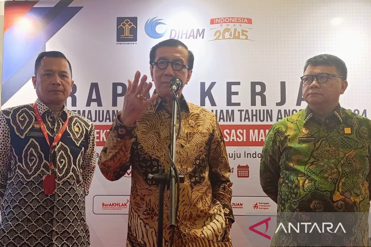 Menkumham harap 11 rekomendasi Tim PPHAM dilanjutkan pemerintahan baru