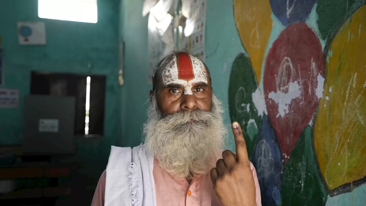 India votes in fifth phase of election including in city where PM opened controversial Hindu temple