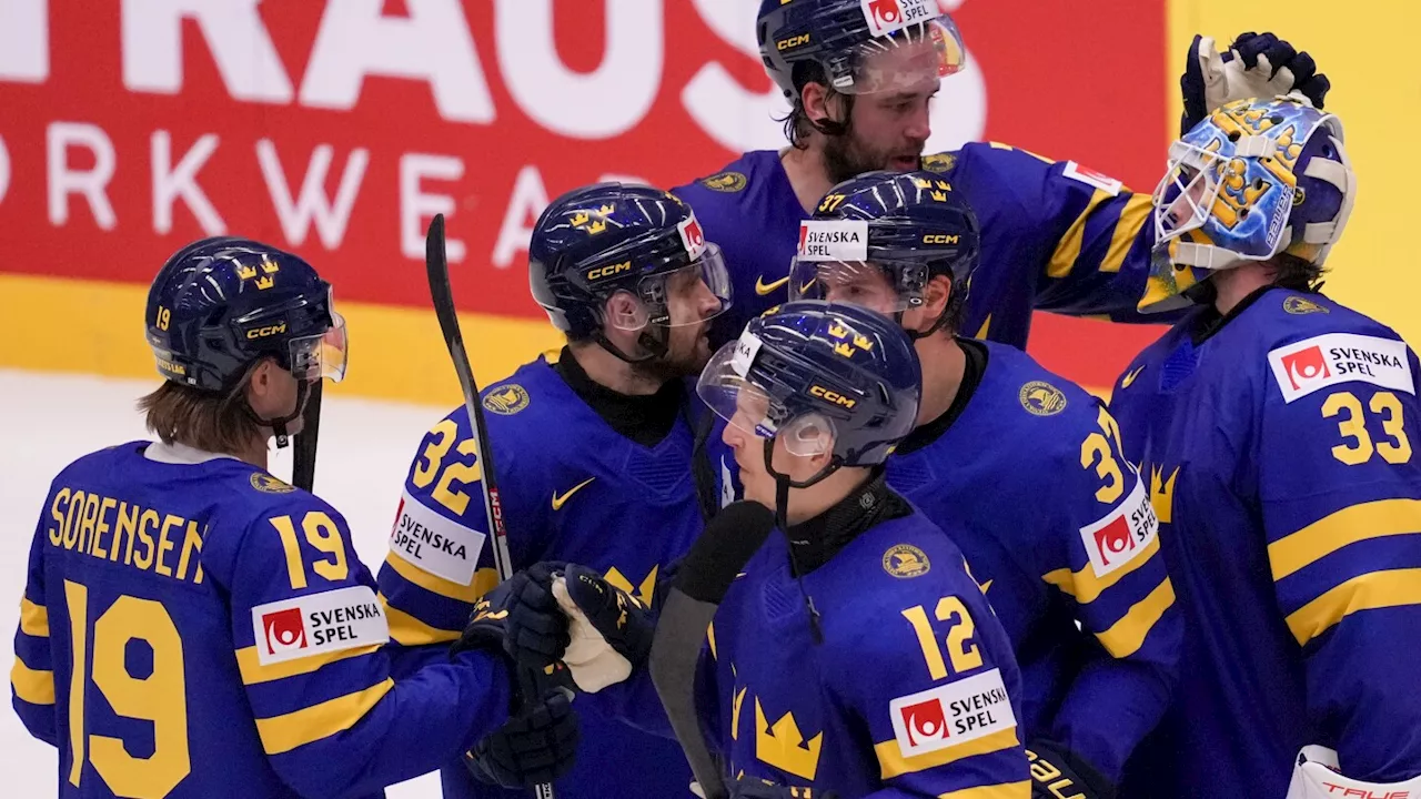 Sweden beats France, Britain relegated after losing to Norway at hockey worlds