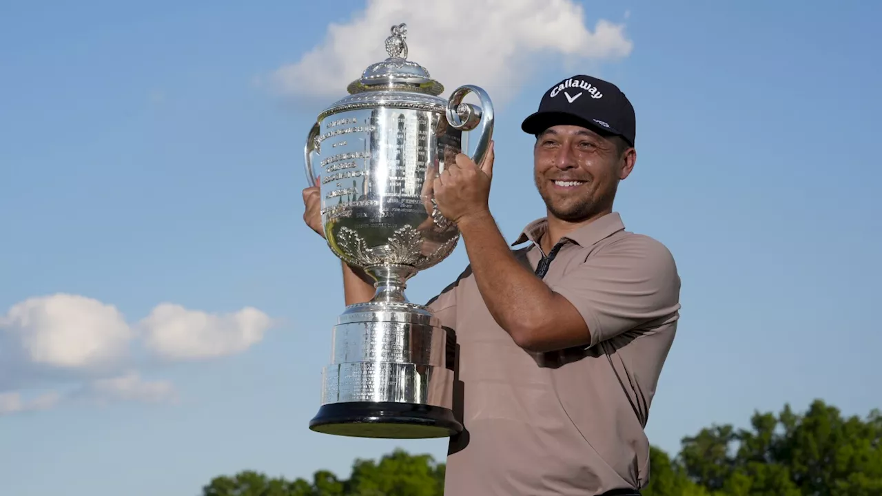 Xander Schauffele wins PGA for 1st major and Korda wins 6th LPGA event in last 7 tries