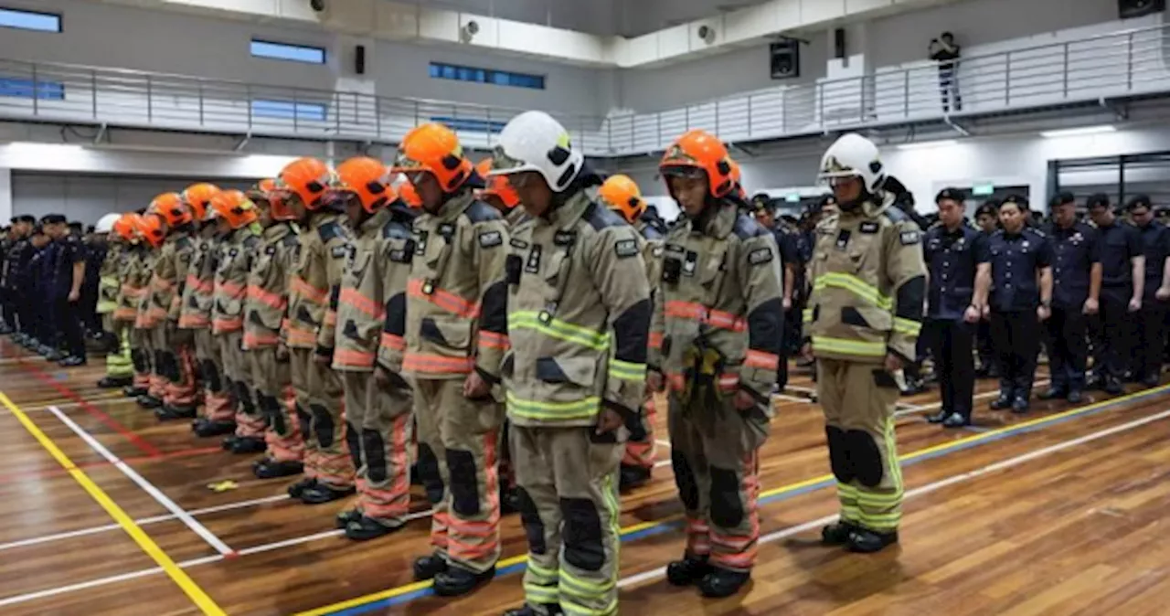 A final salute: SCDF pays tribute to fallen firefighter Kenneth Tay in observance ceremony