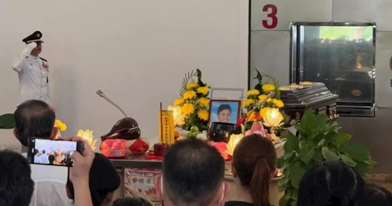 'The ultimate sacrifice in service of the nation': SCDF firefighter Kenneth Tay cremated after ceremonial funeral