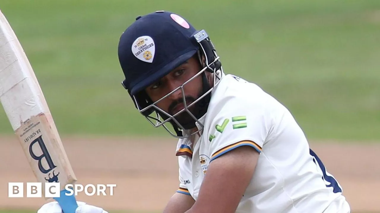 Derbyshire hold on to draw with Northamptonshire