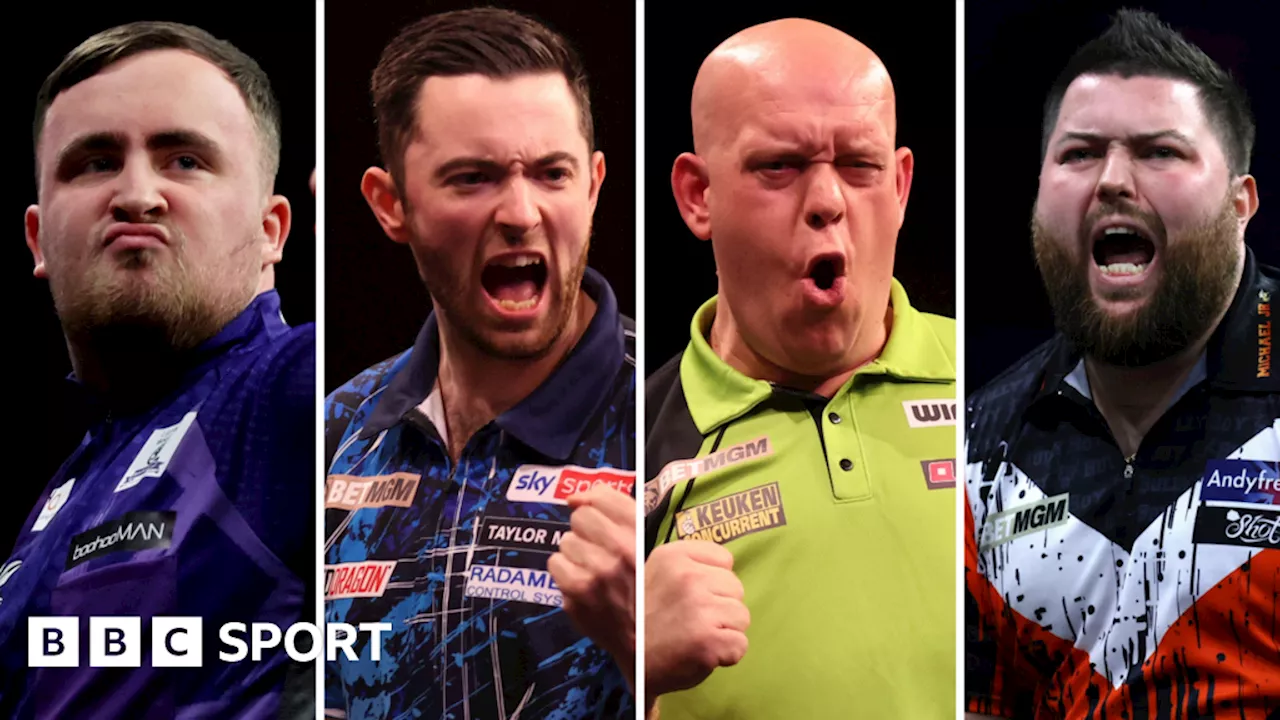 Premier League Darts final: Luke Littler, Luke Humphries, Michael van Gerwen & Michael Smith prepare for play-offs