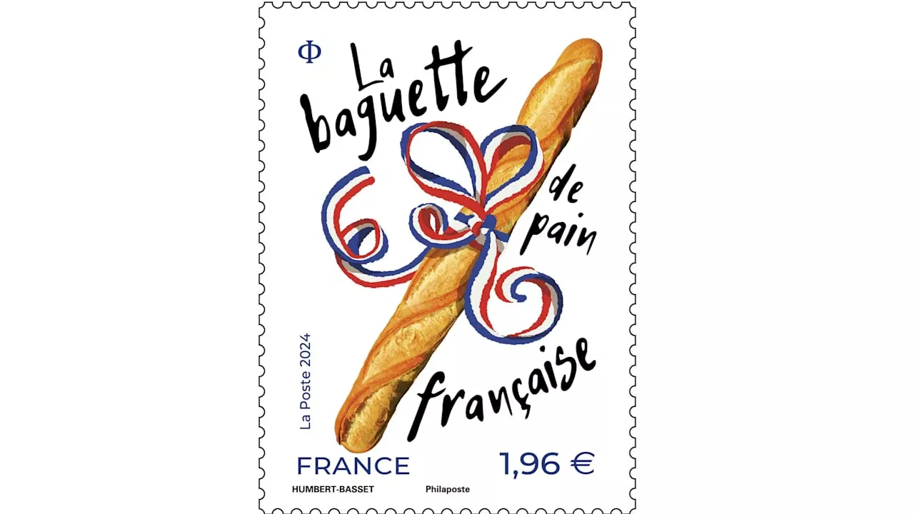 Französische Post: DIESE Briefmarke riecht nach Baguette