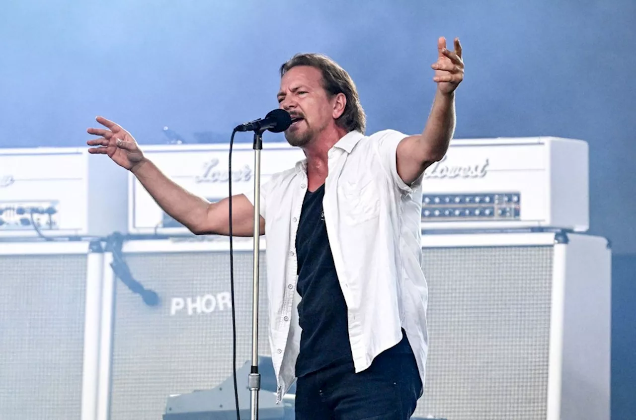 Eddie Vedder Slams Harrison Butker During Pearl Jam Concert: Watch