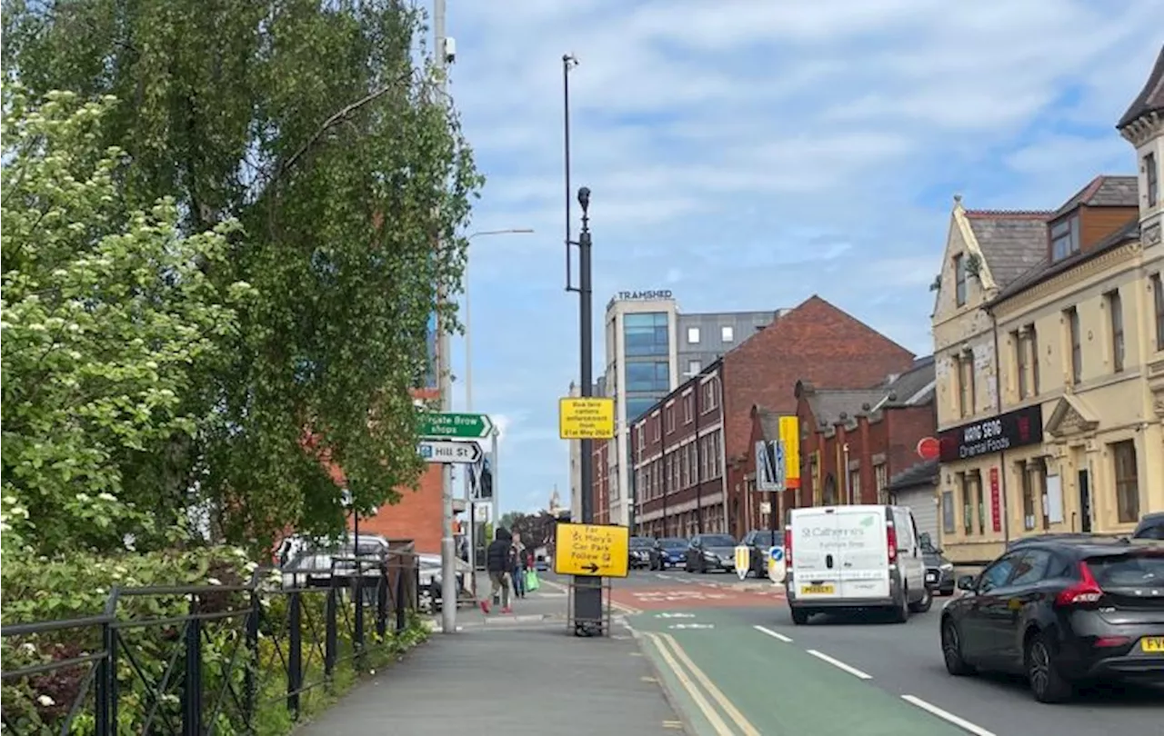 All the side street changes in and around Corporation Street bus gate