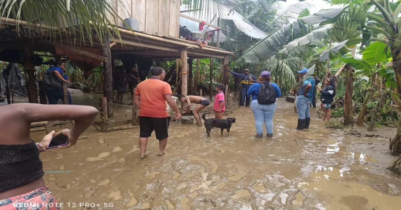 Más de 100 viviendas en Antioquia están en riesgo de colapsar como consecuencias de lluvias