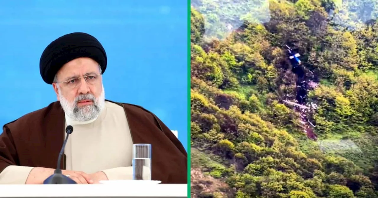 Iran’s President Ebrahim Raisi Dies in Helicopter Crash: Mzansi Discusses Possible Cause of Accident