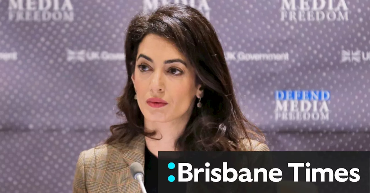 Amal Clooney on panel that backed ICC warrants for Netanyahu, Hamas