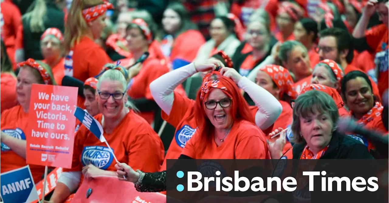 Victoria’s nurses and midwives reject new pay offer in shock decision