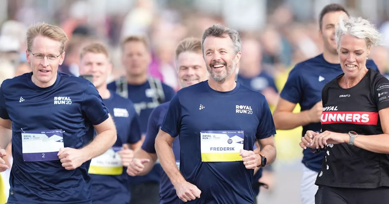 König Frederik joggt sich bei Royal Run in die Herzen des Volkes