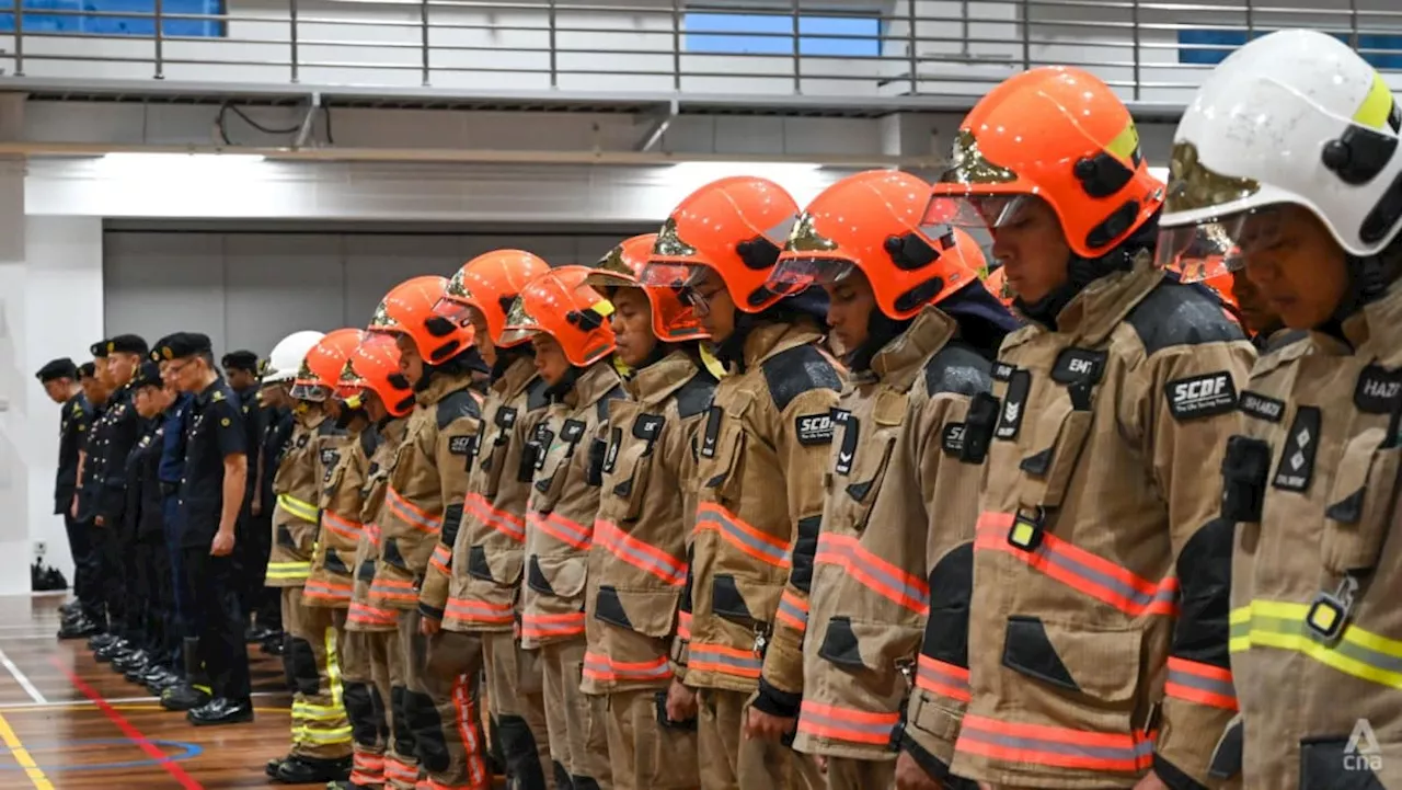 SCDF regular who died after fighting tanker blaze remembered for selflessness, passion for work