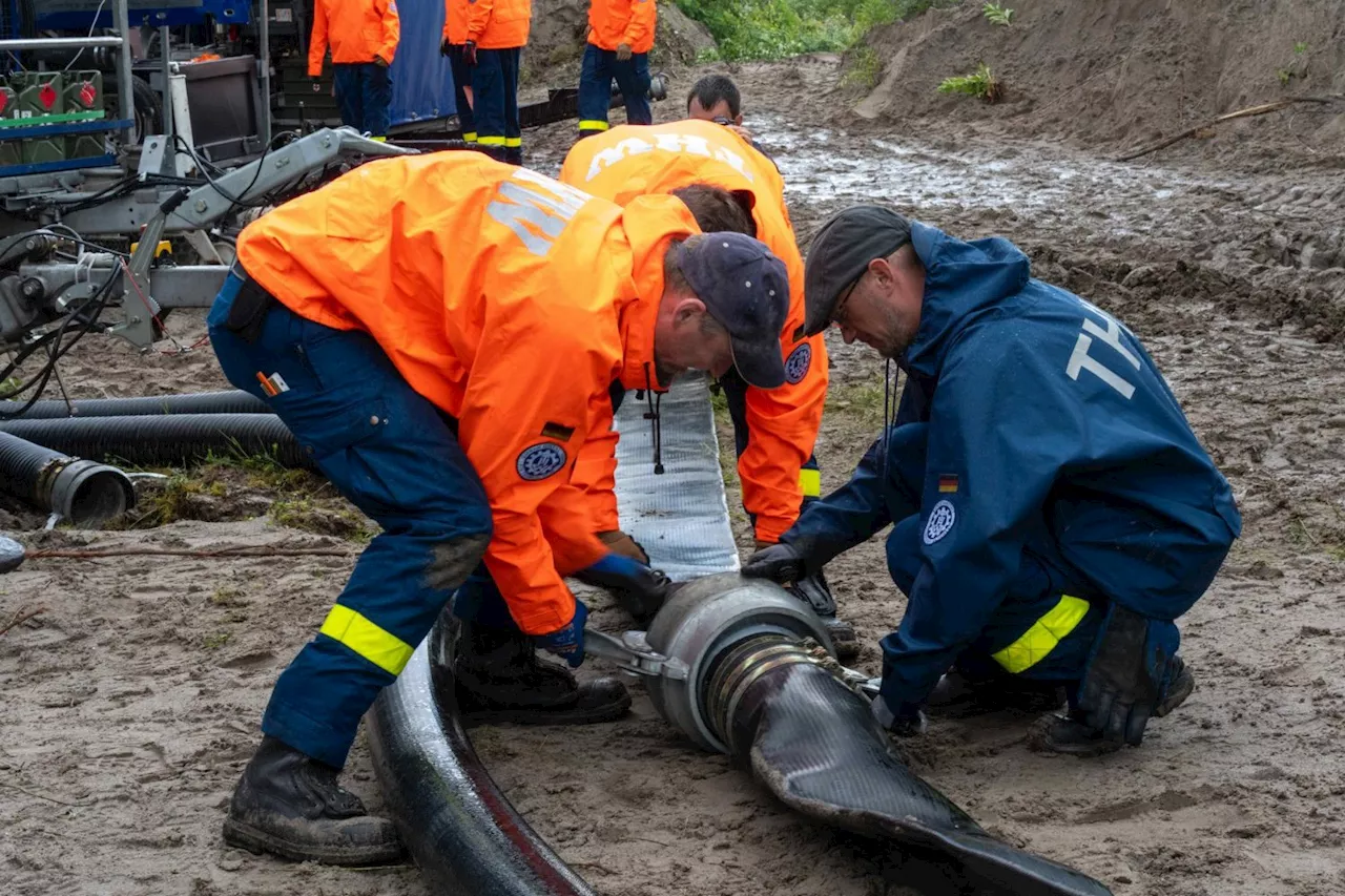 Hochwasser: THW als Zivil- und Katastrophenschutzorganisation des Bundes stark gefragt