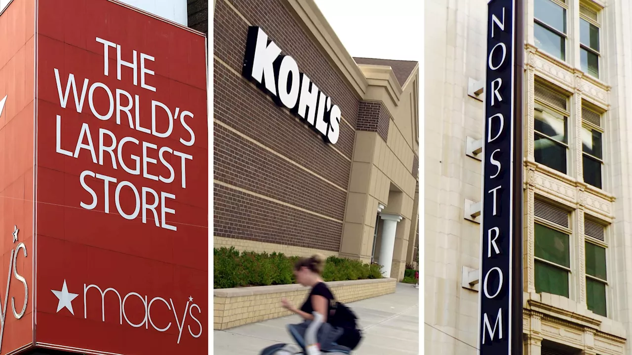 As their customers age, Macy's, Kohl's and Nordstrom are chasing younger shoppers