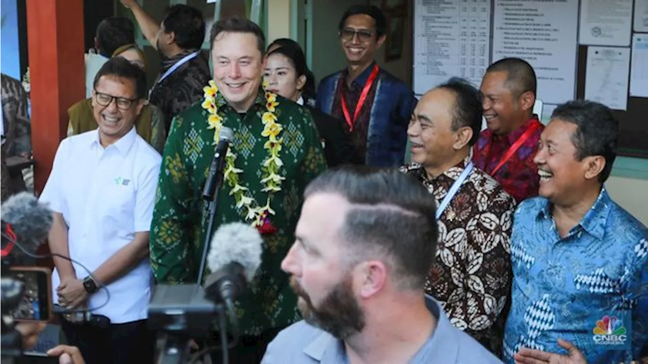 Elon Musk Pasang Starlink di Puskesmas Bali, Netizen RI Bingung