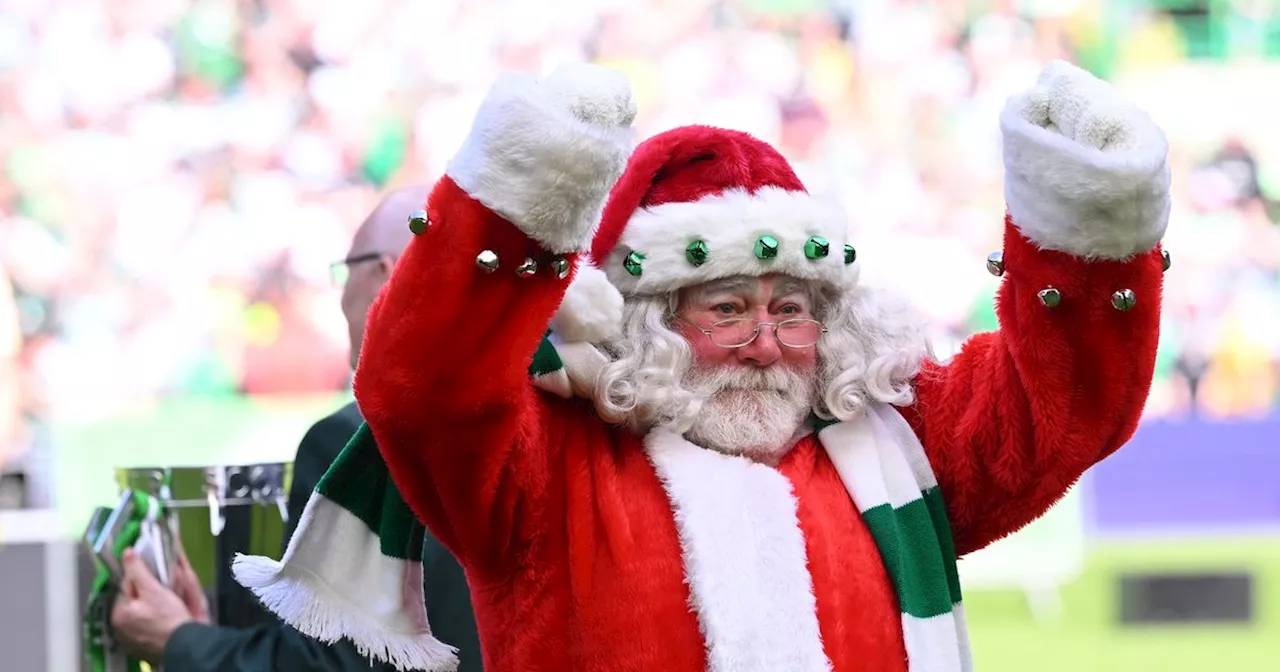 Celtic Santa admits Hoops trophy presentation moved him to tears