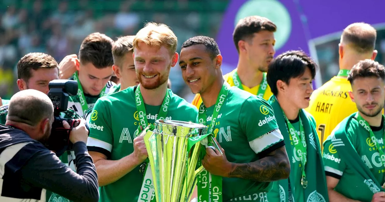 Liam Scales celebrates Celtic fairytale from Darvel shocker to title glory