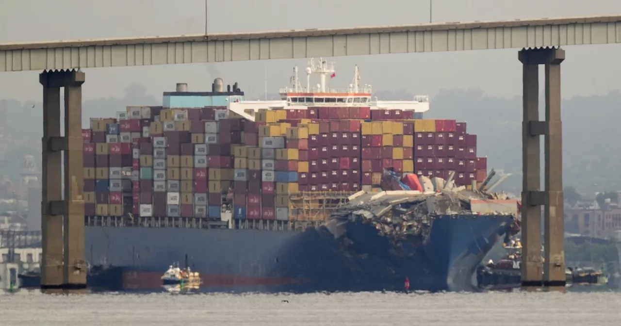 Ship that caused deadly Baltimore bridge collapse has been refloated and is moving back to port