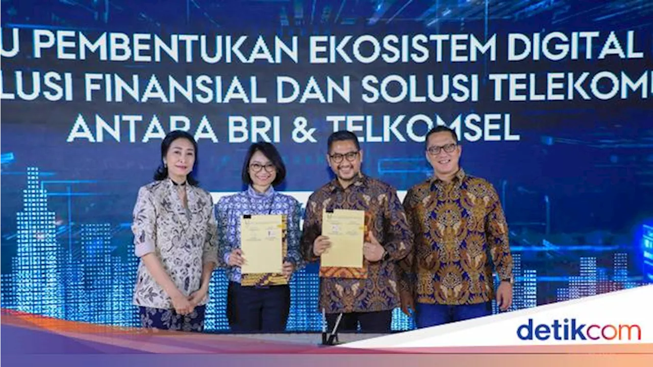 Kolaborasi BRI-Telkomsel, Hadirkan Ekosistem Finansial dan Digital