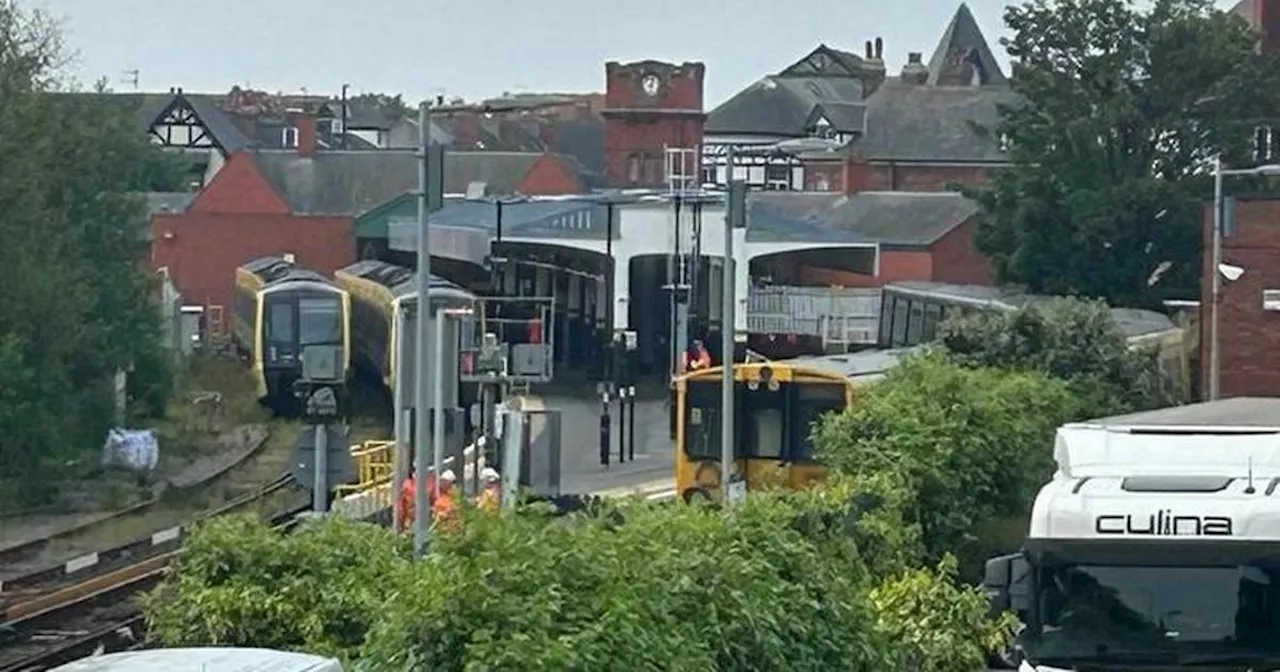 West Kirby services cancelled after Merseyrail train derails